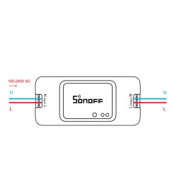 Interruttore Smart WIFI 1 canale PROTOCOLLO ZIGBEE (IM190611001) SONOF