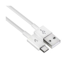 Cavo USB / USB TYPE-C  rivestimento TPE 1mt  colore bianco - VULTECH S