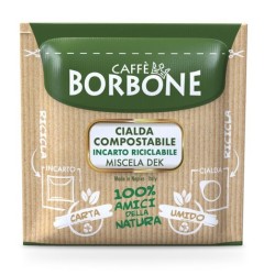 Caffe Borbone Confezione 50 Cialde ESE 44 mm Miscela DEK