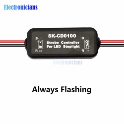 Controller modulo lampeggiatore per luce freno a LED fanale posteriore