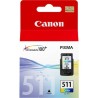 Cartuccia originale CANON CL-511 TRI-COLOR (2972B001)